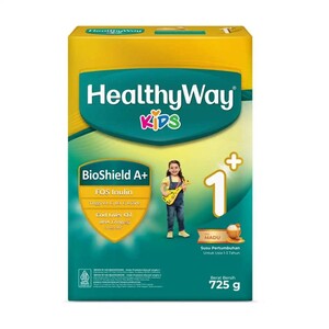 Cek Halal Healthyway Kids 1+ Susu Pertumbuhan Rasa Madu Untuk Anak Usia 1-3 Tahun BPOM