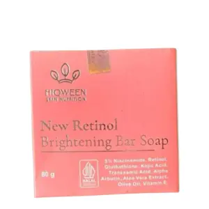 Cek Halal Hiqween Skin Nutrition New Retinol Brightening Bar Soap BPOM