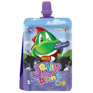 Cek Halal Inaco Minuman Jeli Rasa Blackcurrant Dengan Nata De Coco Jelly Drink BPOM