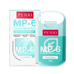 Cek Halal Metoo MP-6 Probiotic Mouth Spray Fresh Mint BPOM