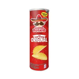 Cek Halal Mister Potato Makanan Ringan Simulasi Kentang Rasa Original BPOM