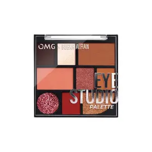 Cek Halal Omg Oh My Glam Eye Studio Palette BPOM