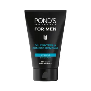 Cek Halal Pond's For Men Oil Control & Comedo Removal Icy Scrub BPOM