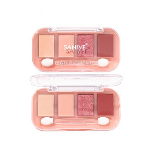 Cek Halal Saniye Pink 4 Colors Eyeshadow E0459#3 BPOM