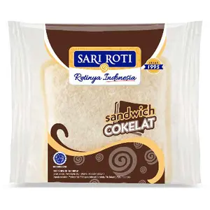 Cek Halal Sari Roti Roti Sandwich Isi Cokelat BPOM