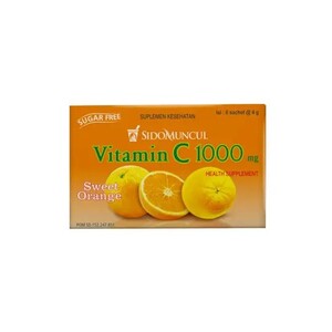 Cek Halal Sido Muncul C - 1000 (Sweet Orange) Sido Muncul C-1000 (Dengan Ekstrak Sweet Orange) BPOM