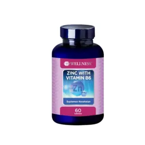 Cek Halal Wellness Zinc With Vitamin B6 BPOM