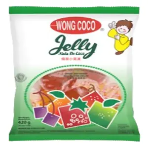 Cek Halal Wong Coco Jeli Dengan Nata De Coco Rasa Apel BPOM