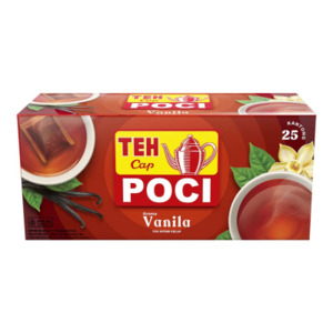 Cek Halal Cap Poci ( Pv Celup Series ) Teh Hitam Celup Aroma Vanila BPOM