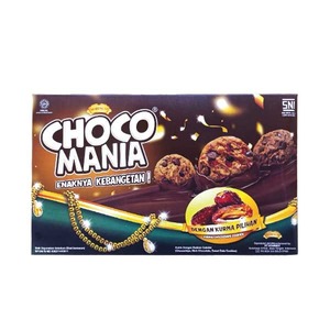 Cek Halal Chocomania Kukis Dengan Butiran Cokelat (Chocochips, Rich Chocolate, Sweet Date Cookies) BPOM