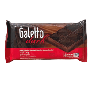 Cek Halal Galetto Cokelat Compound Hitam Manis (Sweet Dark Compound Chocolate) BPOM