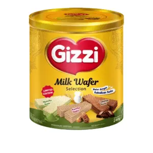 Cek Halal Gizzi Wafer Krim Aneka Rasa BPOM