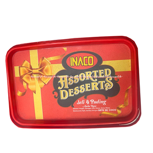 Cek Halal Inaco Jeli Dan Puding Aneka Rasa (Stroberi, Anggur, Mangga, Leci, Nanas, Jeruk, Melon, Blackcurrant, Apel, Jambu) Dengan Nata De Coco BPOM