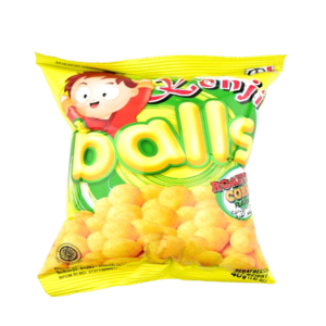 Cek Halal Kenji Balls Makanan Ringan Ekstrudat Rasa Jagung Bakar (Extrude Snack Roasted Corn Flavor) BPOM