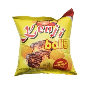 Cek Halal Kenji Balls Makanan Ringan Ekstrudat Rasa Sapi Panggang (Extrude Snack Beef Barbecue Flavor) BPOM