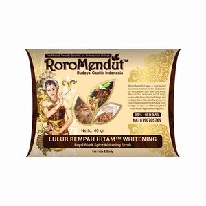 Cek Halal Roro Mendut Lulur Rempah Hitam Brightening BPOM