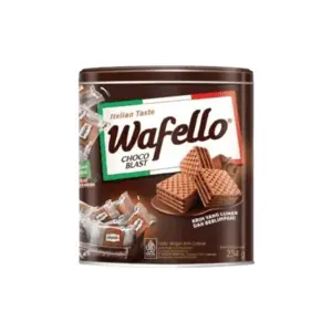 Cek Halal Wafello Wafer Dengan Krim Cokelat BPOM