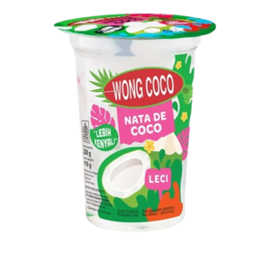 Cek Halal Wong Coco Jeli Dengan Nata De Coco Rasa Leci BPOM