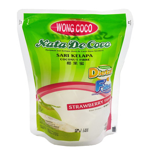 Cek Halal Wong Coco Jeli Dengan Nata De Coco Rasa Stroberi BPOM