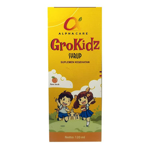 Cek Halal Alphacare Grokidz Syrup BPOM