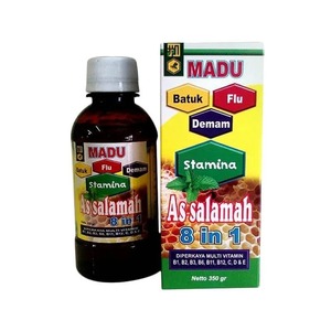 Cek Halal As Salamah Madu Herbal 8 In 1 BPOM