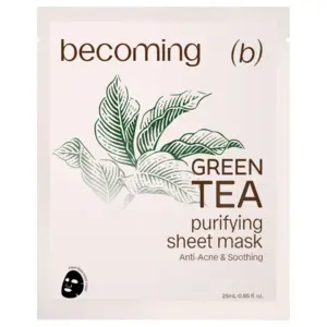 Cek Halal Becoming Green Tea Purifying Sheet Mask BPOM