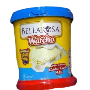 Cek Halal Bellarosa Wafer Krim Rasa Cokelat Vanila Milk BPOM