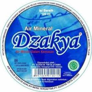 Cek Halal Dzakya Air Minum Dalam Kemasan (Air Mineral) BPOM