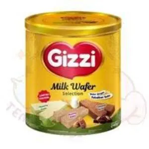 Cek Halal Gizzi Wafer Krim Aneka Rasa Cokelat, Kurma dan Matcha BPOM