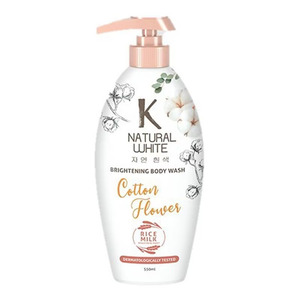 Cek Halal K Natural White Body Wash Cotton Flower BPOM