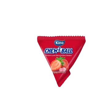 Cek Halal Kino Chew2-ball Permen Lunak Bersalut Rasa Stroberi BPOM