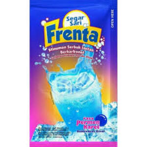Cek Halal Kino Frenta Minuman Serbuk Instan Berkarbonat Rasa Permen Karet BPOM