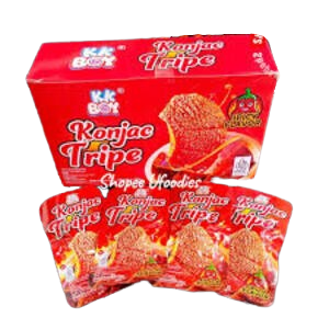 Cek Halal Kkboy Olahan Tepung Rasa Pedas Siap Konsumsi (Crispy Konjac Snack Hot and Spicy Flavor) BPOM