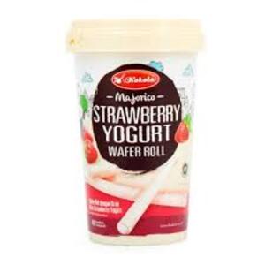 Cek Halal Kokola Wafer Roll Dengan Krim Rasa Strawberry Yogurt BPOM
