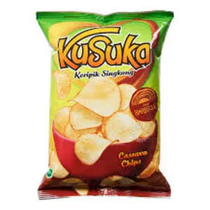 Cek Halal Kusuka Keripik Singkong Rasa BarbequeBBQBarbecue (BarbequeBBQBarbecue Cassava Chips) BPOM