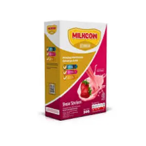 Cek Halal Milkcowples Minuman Mengandung Susu Full Cream Bubuk Rasa Stroberi BPOM