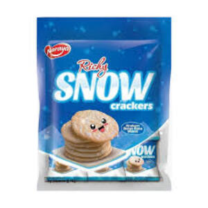 Cek Halal Naraya Krekers Beras Rasa Manis (Snow Crackers) BPOM