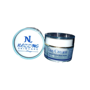Cek Halal Nezzmg Skincare Day Cream Platinum Acne Glow Series BPOM