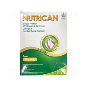 Cek Halal Nutrican Minuman Berbasis Whey Bubuk rasa Pisang BPOM