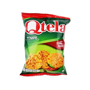 Cek Halal Qtela Keripik Tempe Rasa Cabai Rawit BPOM