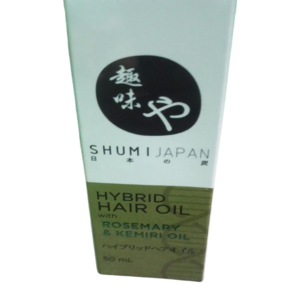Cek Halal Shumijapan Hybrid Hair Oil With Kemiri & Rosemary Oil BPOM