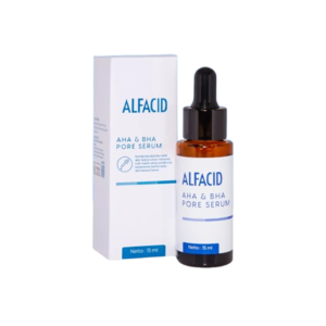 Cek Halal Alfacid AHA & BHA Pore Serum BPOM
