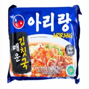 Cek Halal Arirang Mi Instan Kuah Rasa Kimchi Pedas BPOM
