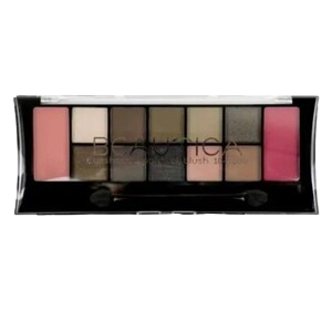 Cek Halal Beautica Eye Shadow Palette + Blush 10 - Bright BPOM