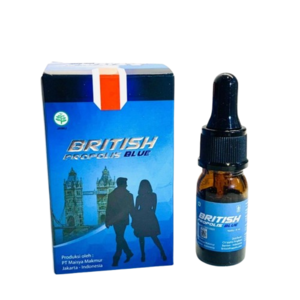 Cek Halal British Propolis Blue BPOM