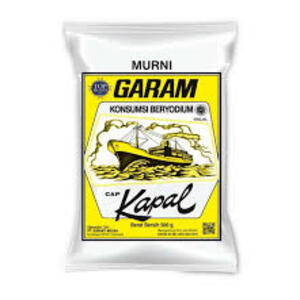Cek Halal Cap Kapal Garam Konsumsi Beriodium BPOM