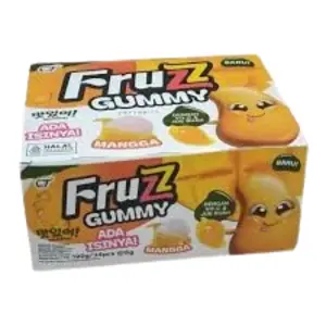 Cek Halal Fruzz Kembang Gula Lunak Jeli Rasa Mangga BPOM