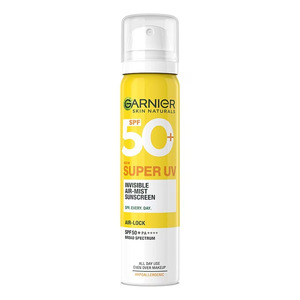 Cek Halal Garnier Skin Naturals Super UV Invisible Air-Mist Sunscreen SPF 50+ PA++++ BPOM