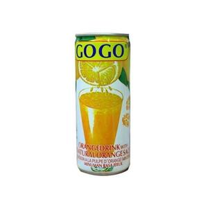 Cek Halal Gogo Minuman Buah Jeruk Dengan Bulir Jeruk (Orange Drink With Sac) BPOM