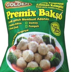 Cek Halal Golden Mill Olahan Tepung Siap Konsumsi Bentuk Baso (Original Taste) BPOM